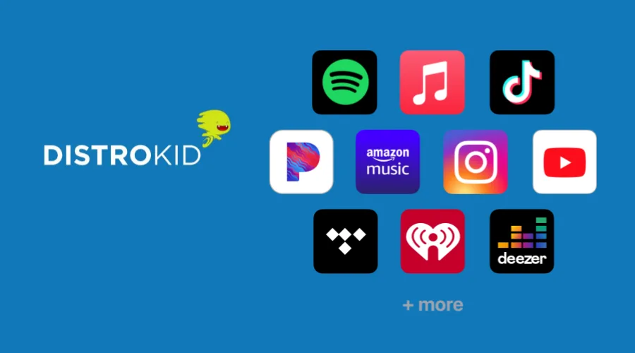What platforms does distrokid distribute to 
